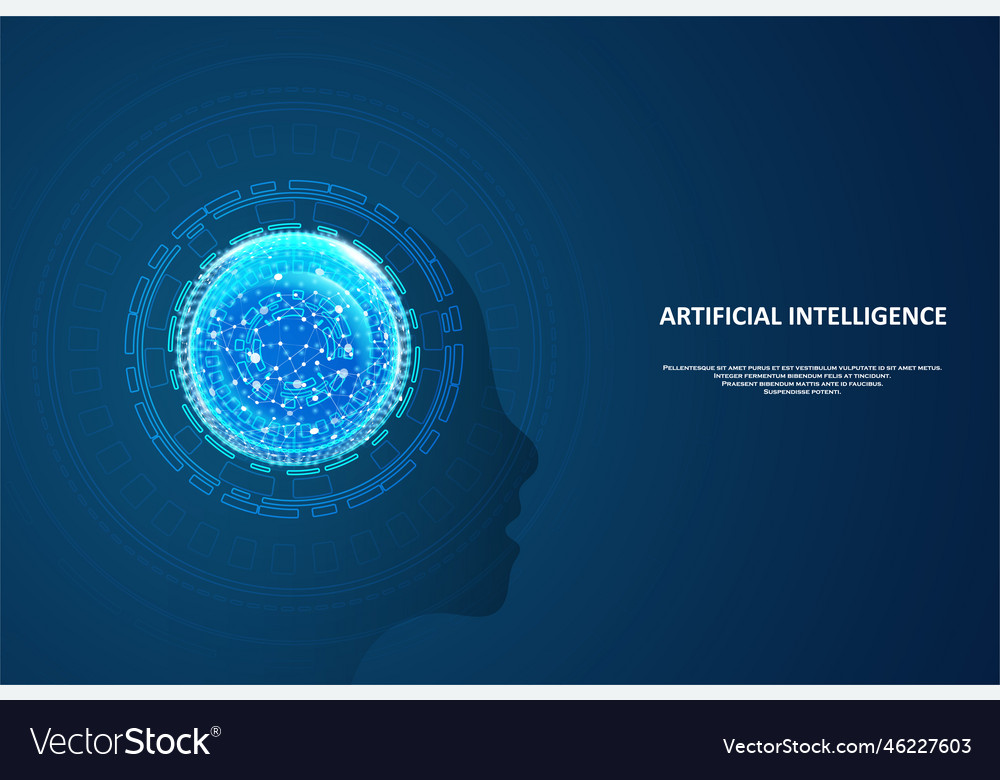 Artificial intelligence Royalty Free Vector Image