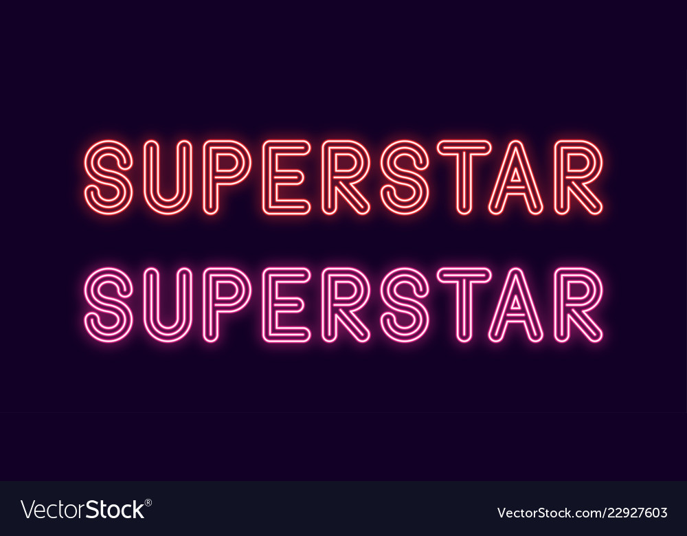 superstar neon