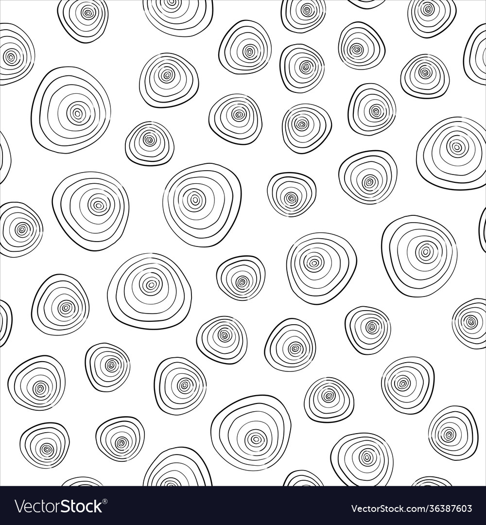 Pattern with abstract shapes Vector Image Pattern with abstract shapes