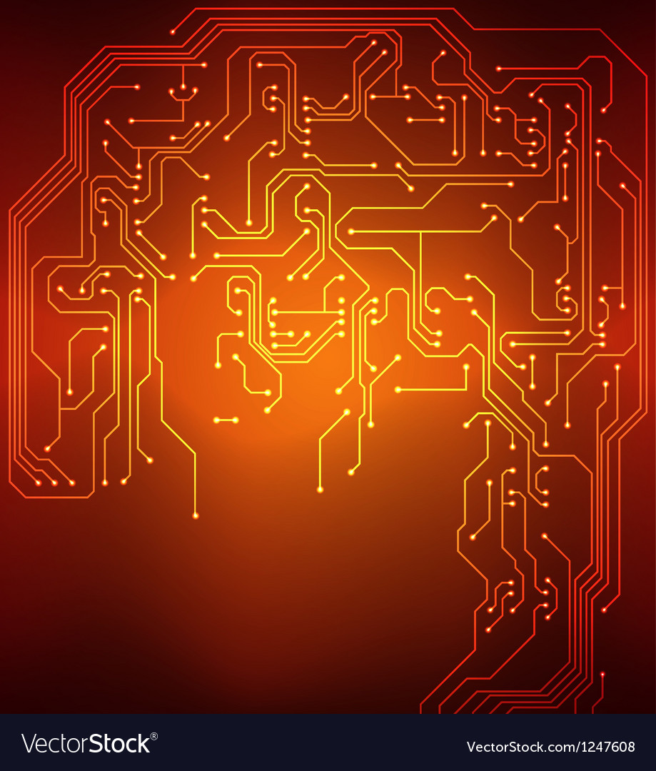 Abstract Circuit Board Background