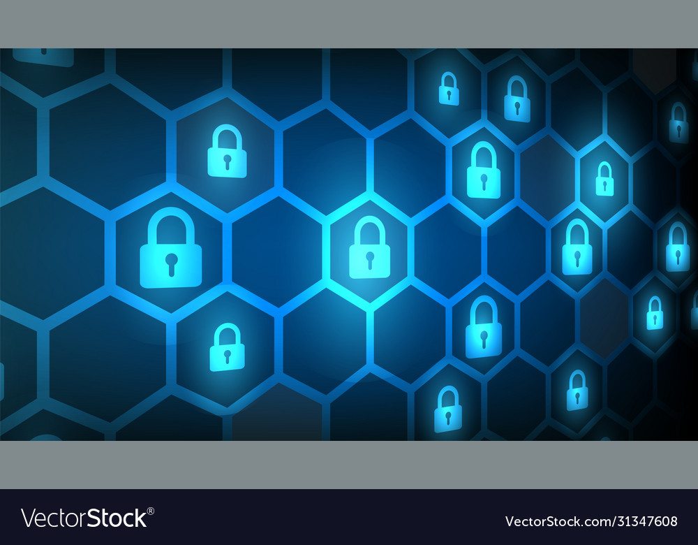Cyber-Technologie-Sicherheitsnetzwerk-Schutz vector image Cyber-Technologie-Sicherheitsnetzwerk-Schutz