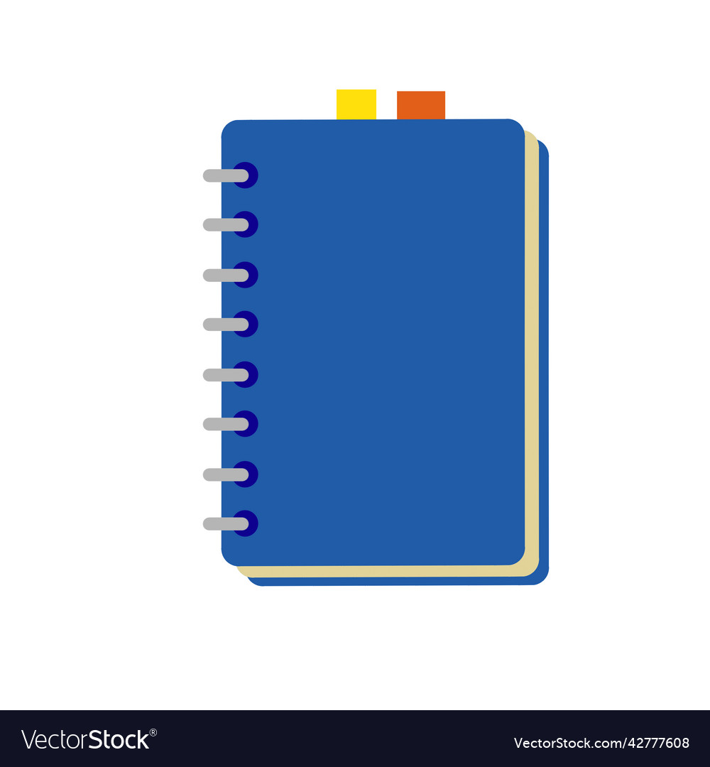 Notepad closed notebook for writing