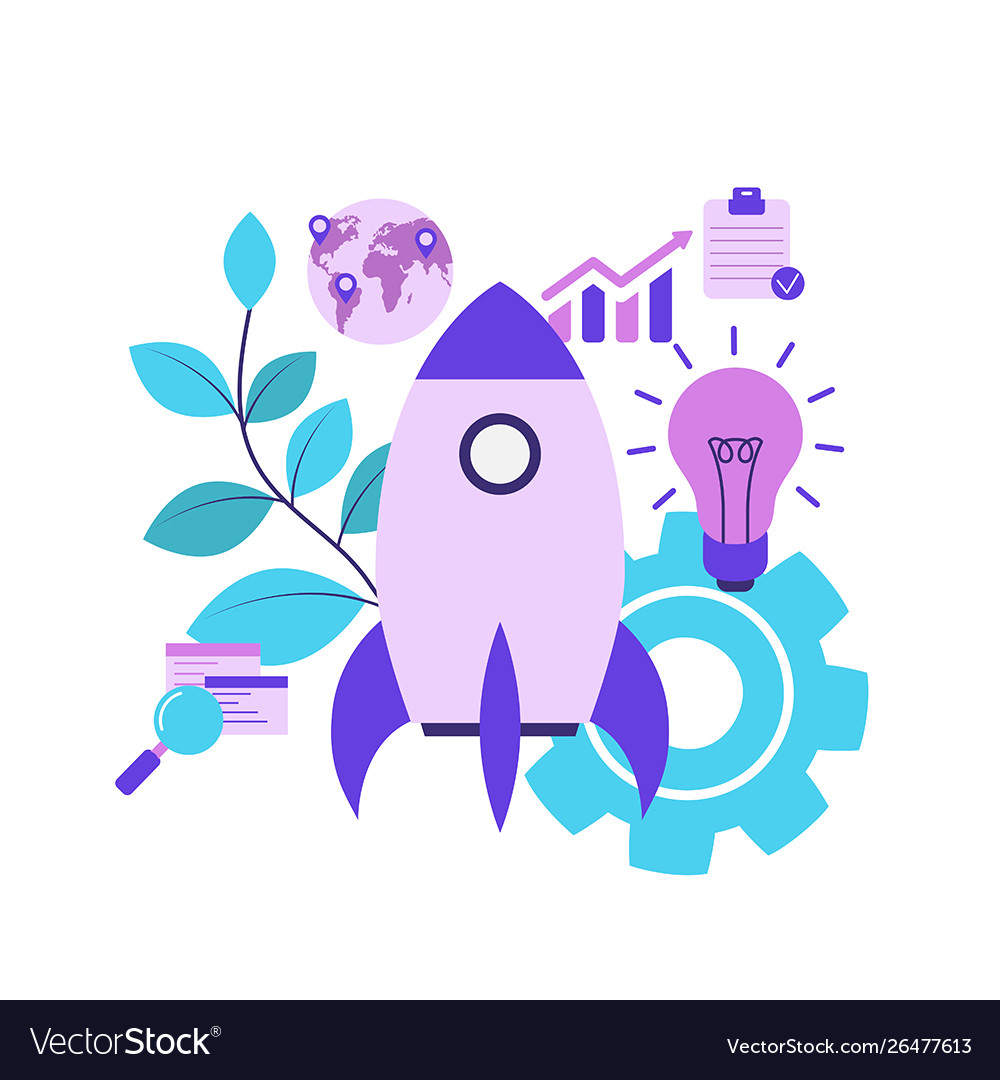 App development for website and mobile vector image App development for website and mobile