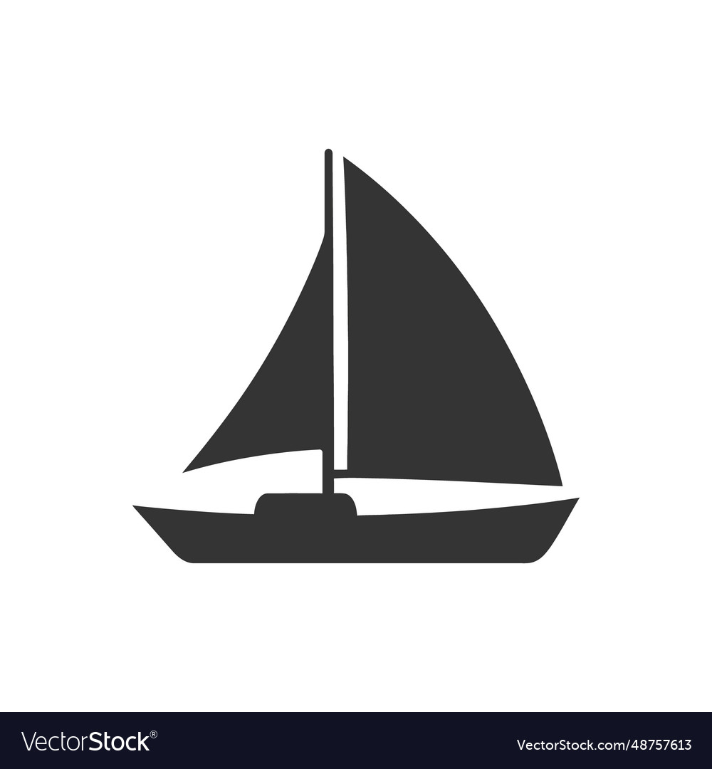 Catamaran icon Royalty Free Vector Image - VectorStock