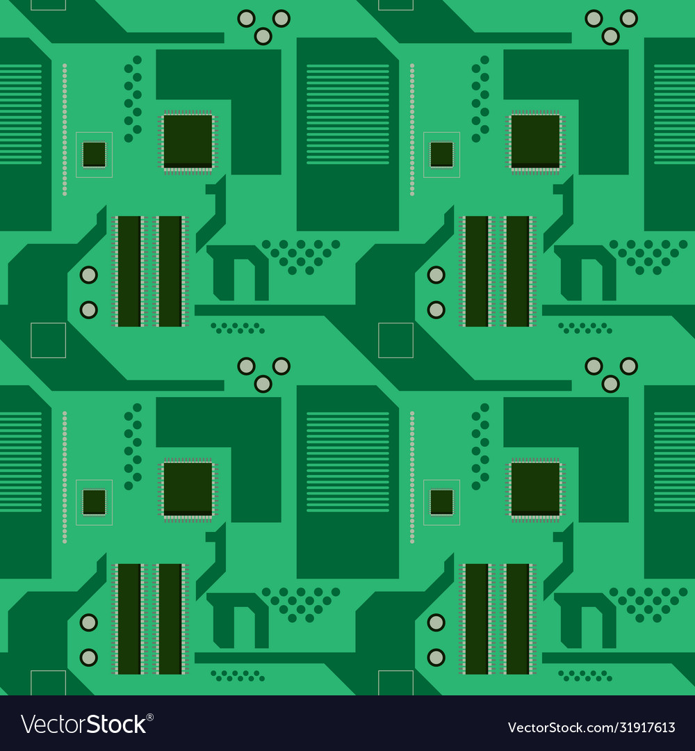 Circuit pattern 05 Vector Image Circuit pattern 05