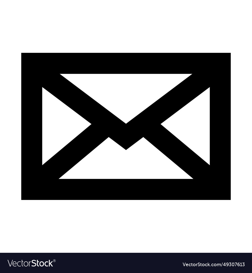 Email icon suitable for website ui design vector image Email icon suitable for website ui design