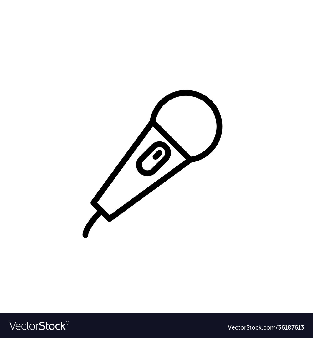 Mic icon electronic device theme design