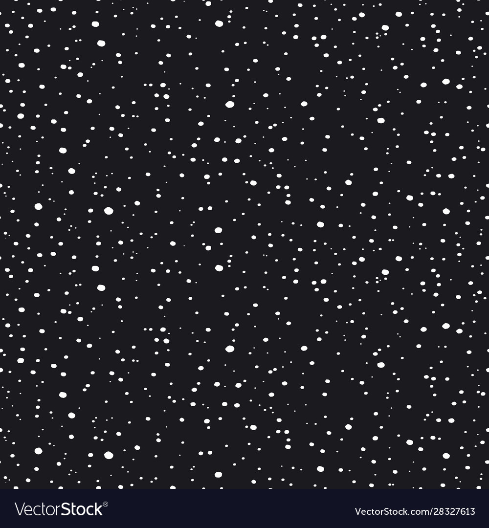 Seamless pattern with small black dots randomly vector image Seamless pattern with small black dots randomly