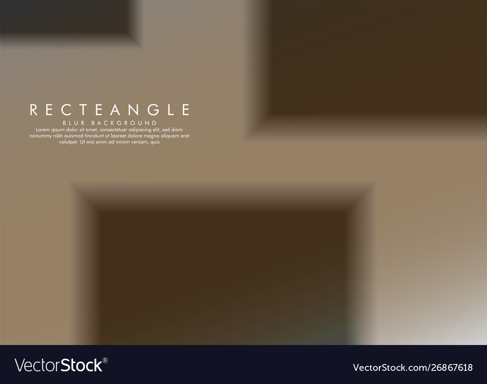 A blur box with gradient background color stone vector image A blur box with gradient background color stone