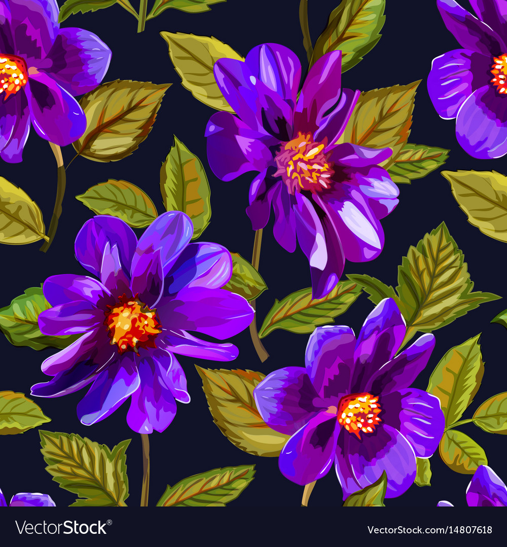 Colorful Floral Seamless Pattern