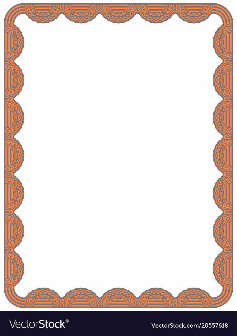 Lace border 1 Royalty Free Vector Image - VectorStock