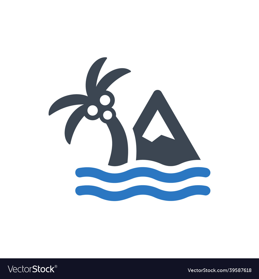 Sea palm icon