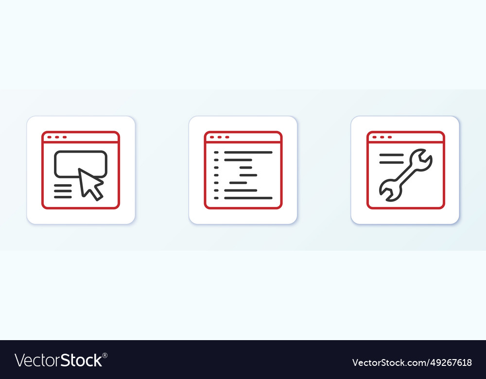 Set line browser setting ui or ux design