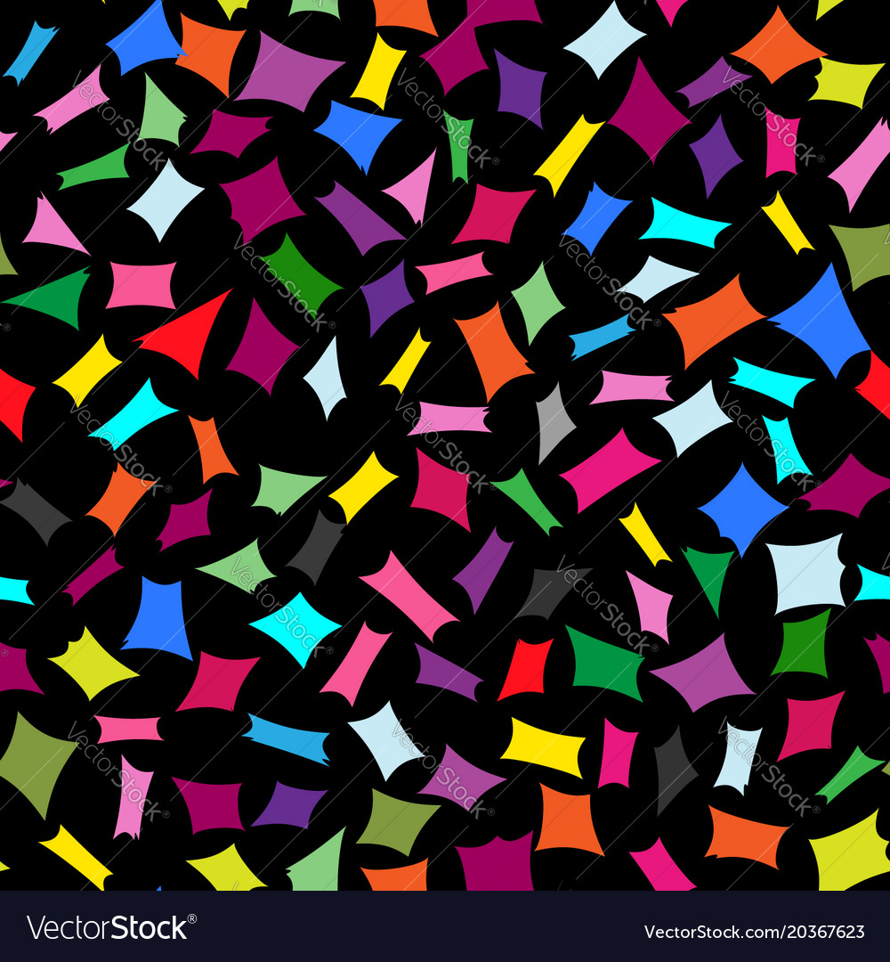 Abstract bright colorful seamless element pattern