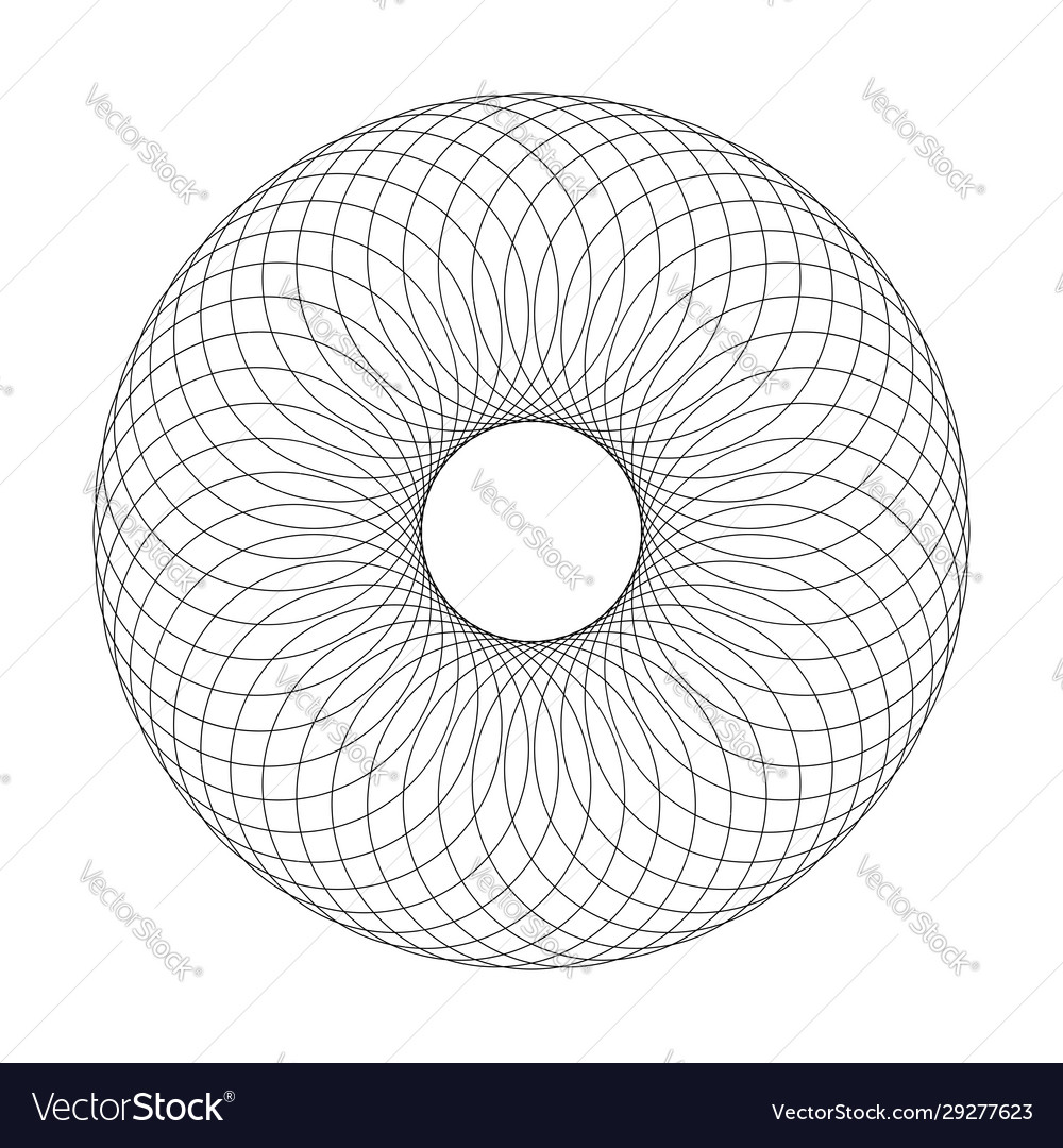 Circular Line Pattern