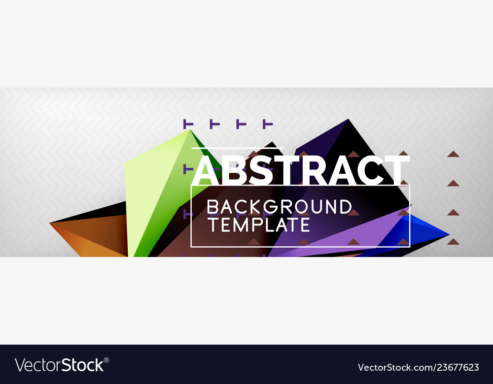 Dynamic Triangles Background