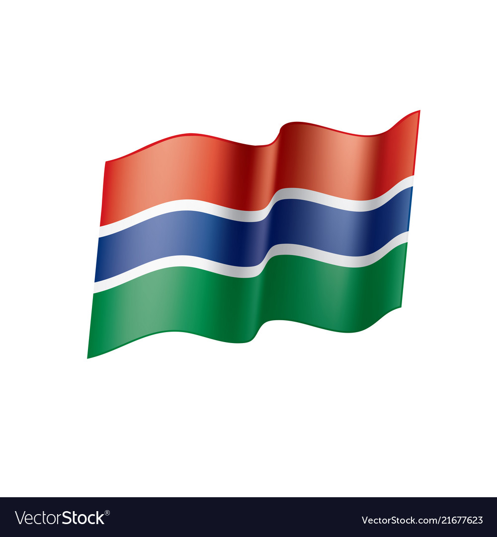 Gambia Flagge