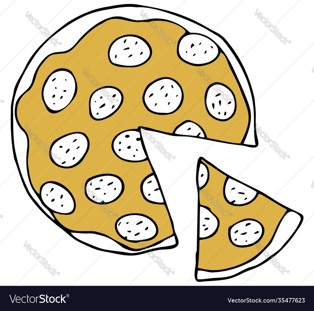 Isolated element vector image Isolated element