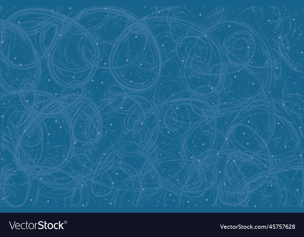 Dark blue background with frosted patterns vector image Dark blue background with frosted patterns