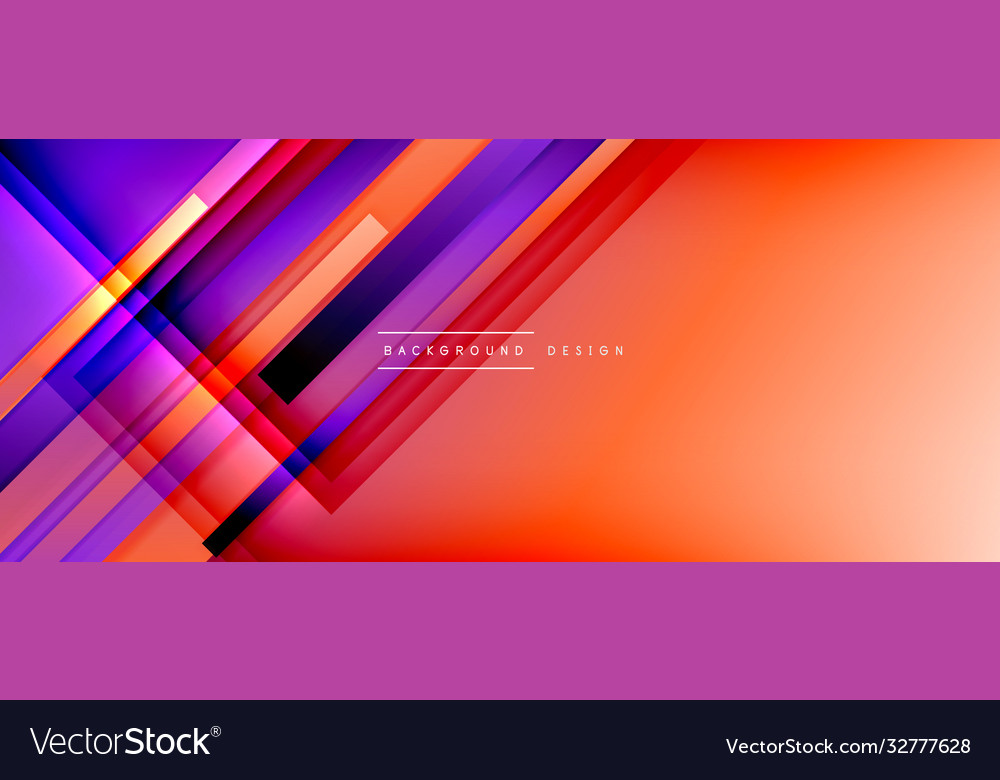 Dynamic lines on fluid color gradient trendy Vector Image Dynamic lines on fluid color gradient trendy