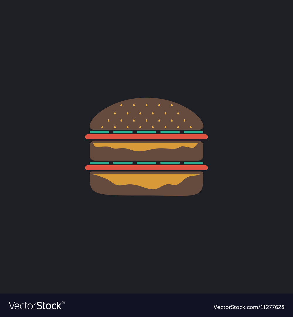 Hamburger computer symbol