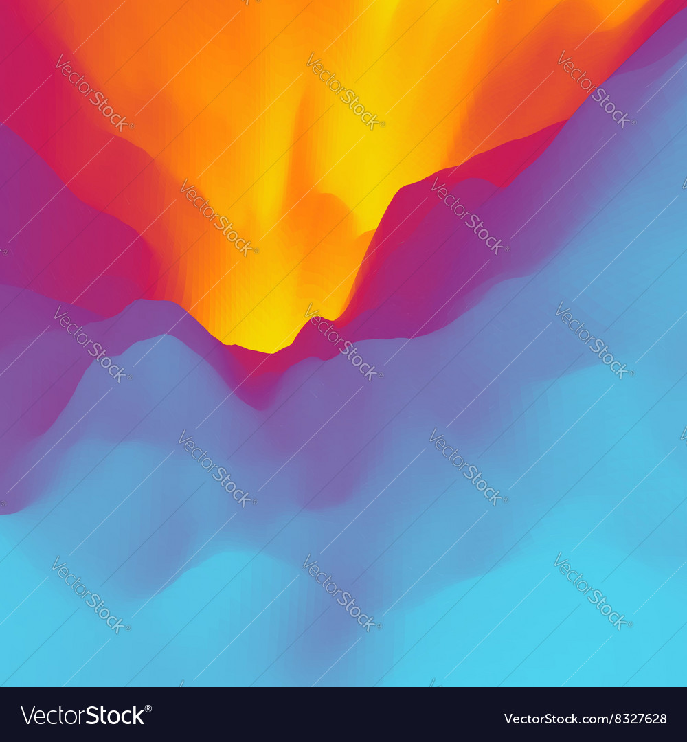Lava Abstract Flame Background