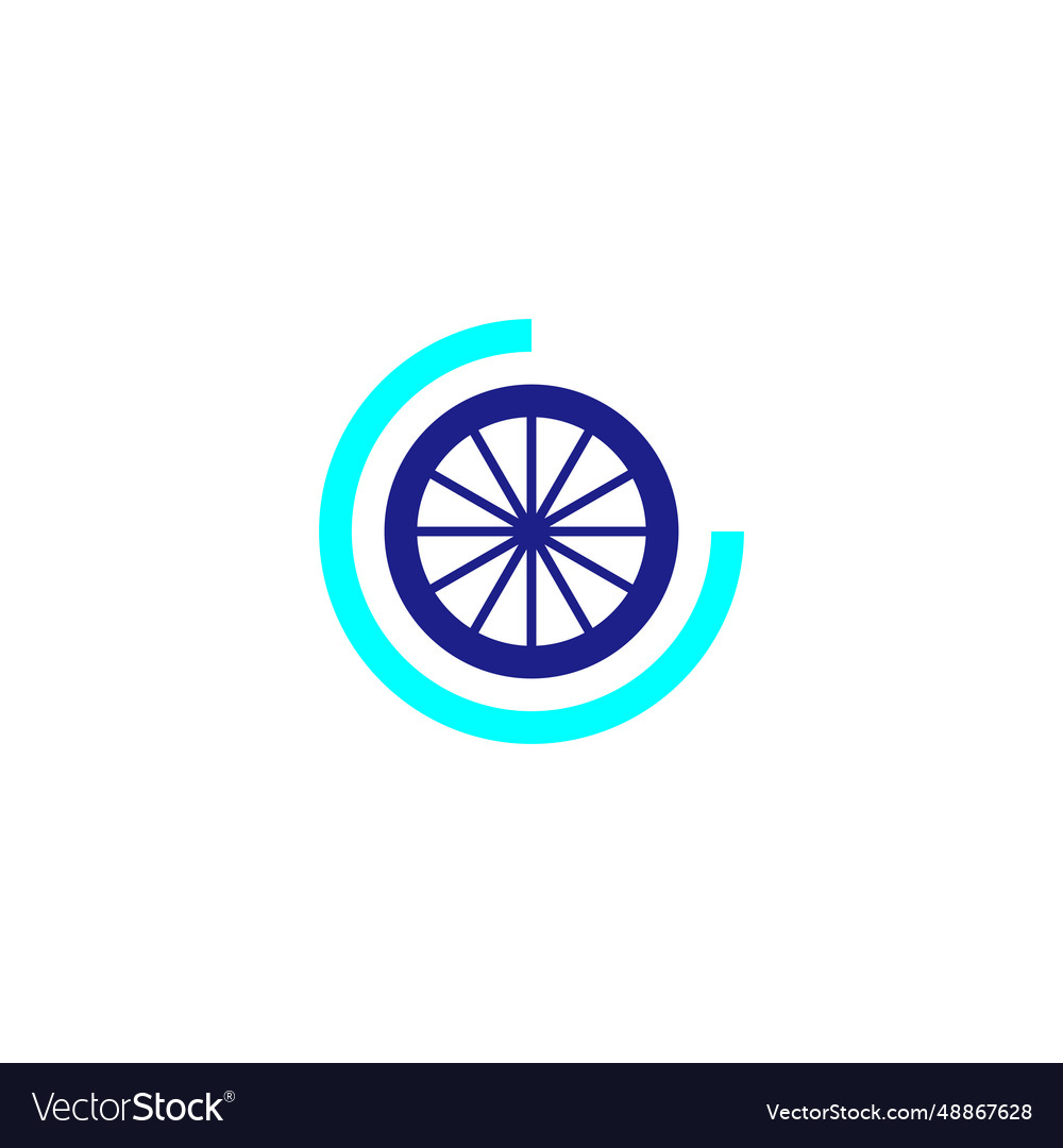 Letter g tires geometric symbol simple logo