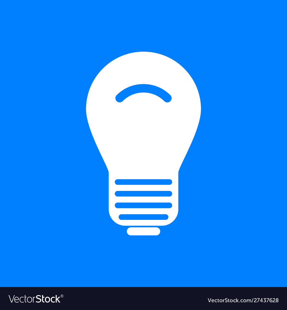Light bulb and background