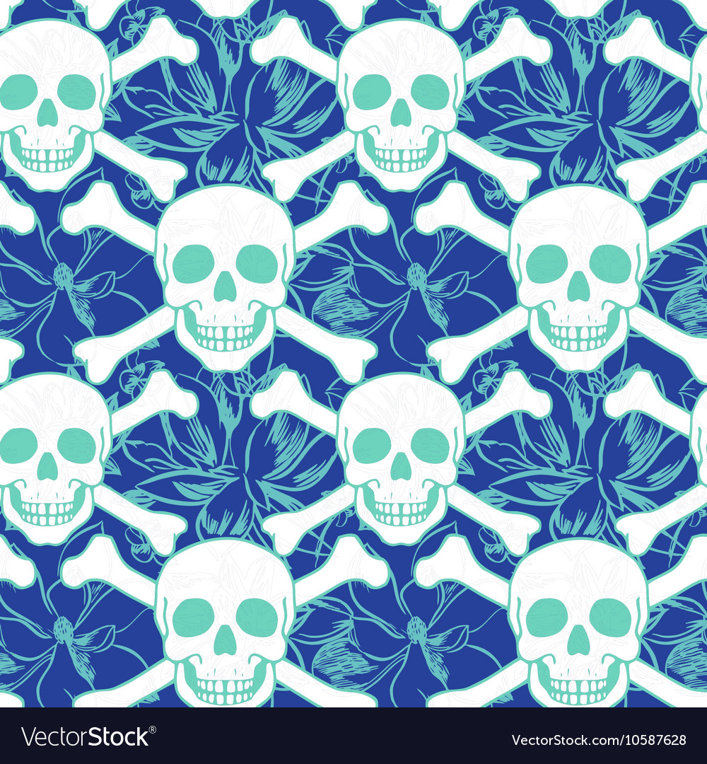 Skull Seamless Pattern