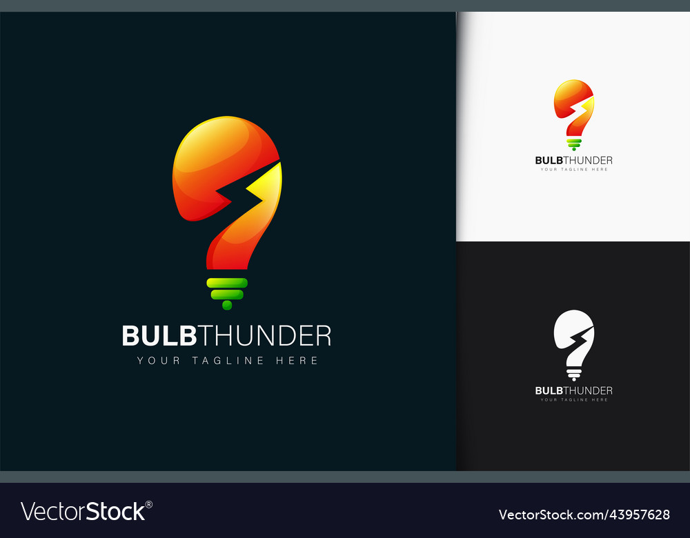 Thunderbolt Logo - Dynamic Energy