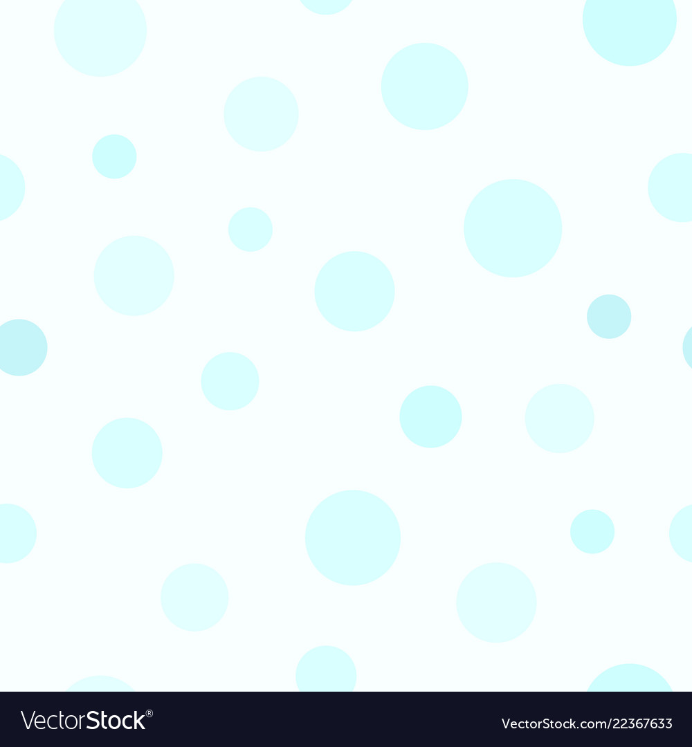 Cyan circle pattern seamless