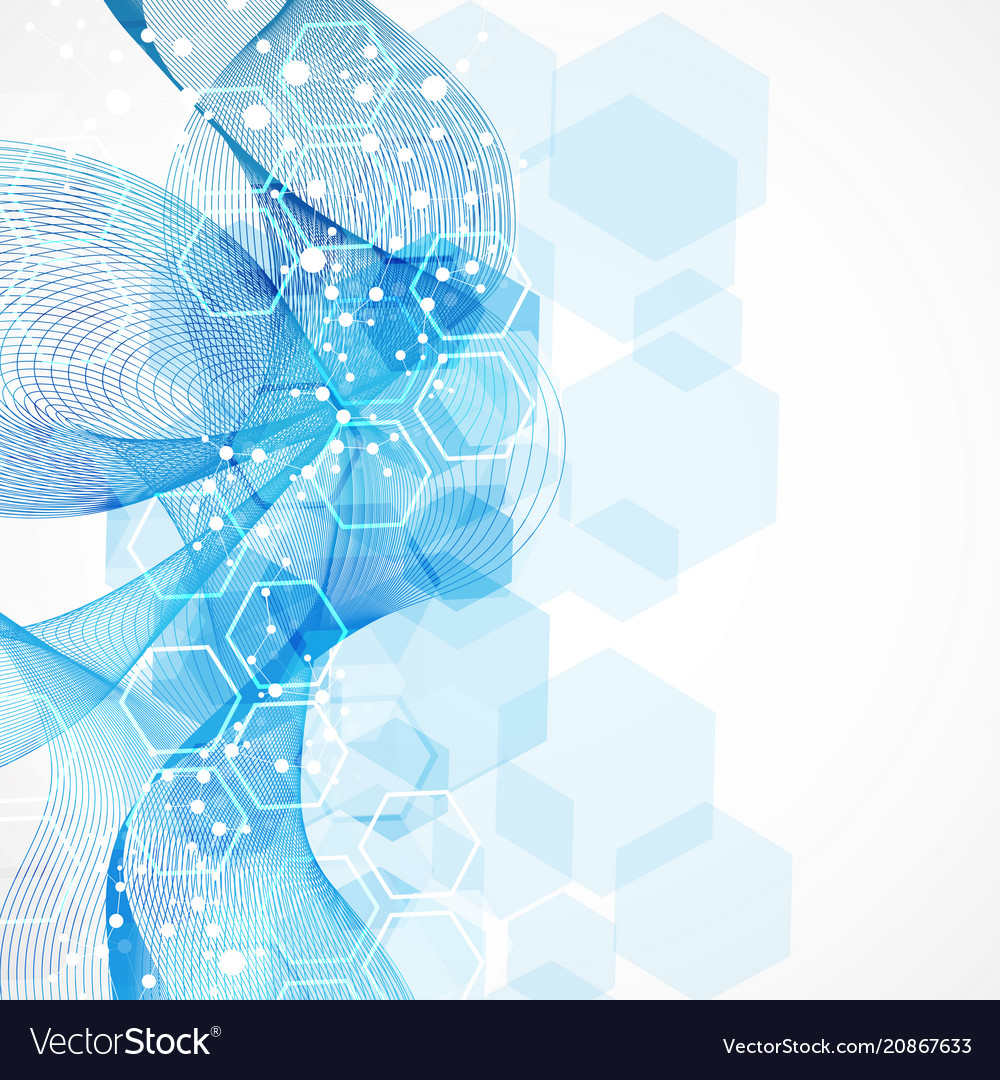 Geometric abstract background with connected line vector image Geometric abstract background with connected line