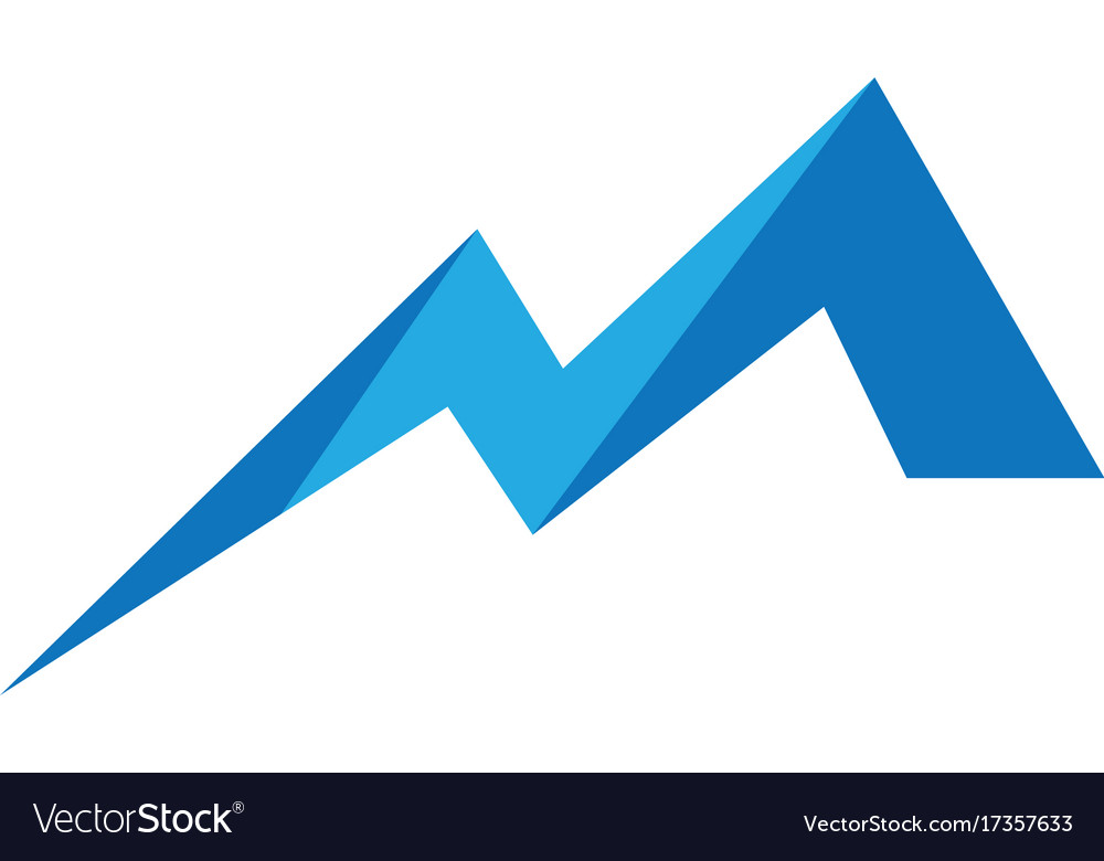 M letter logo business template icon