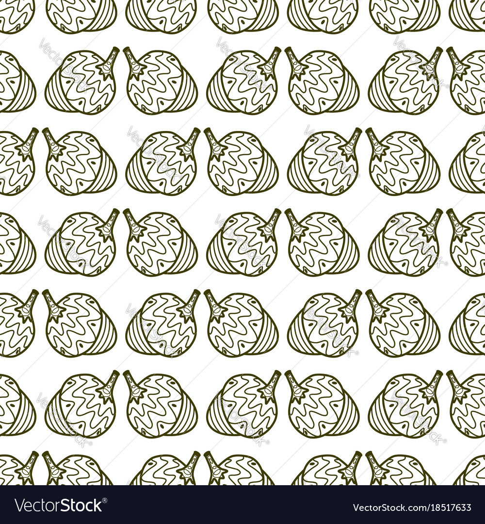 Seamless pattern from acorn