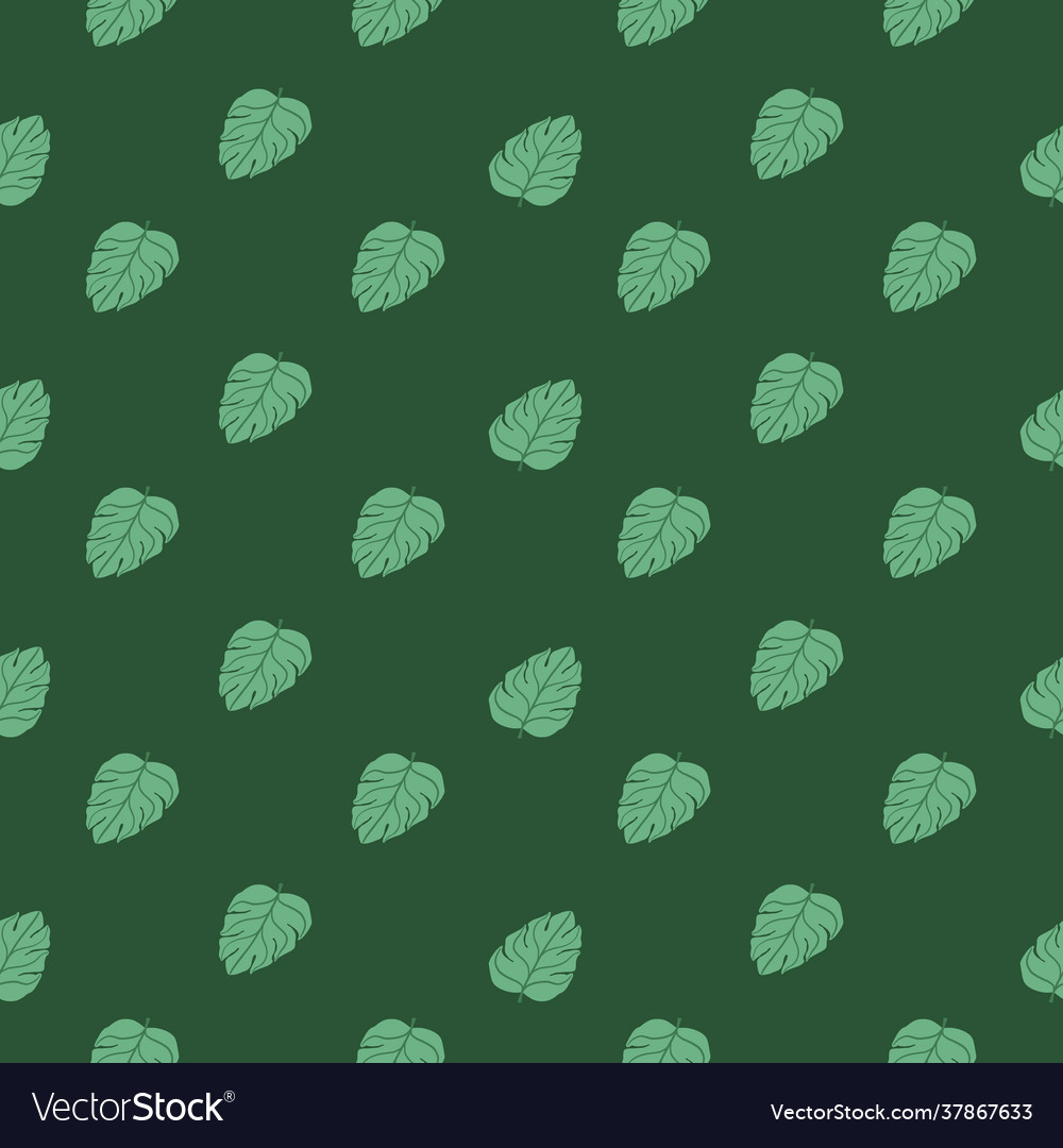 Simple style nature seamless pattern vector image Simple style nature seamless pattern