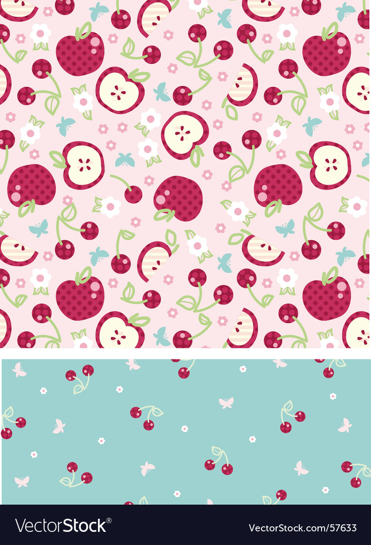 Spring fruit Royalty Free Vector Image - VectorStock