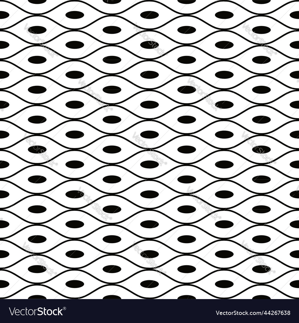 A simple abstract pattern of peas in horizontal