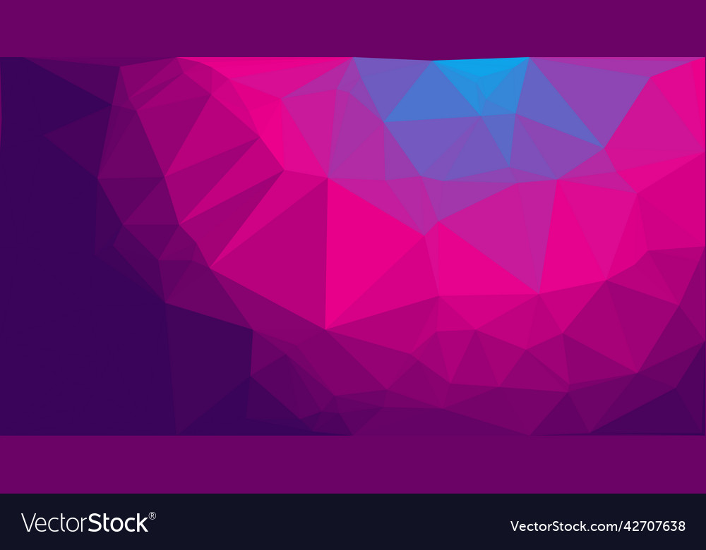 Abstract low polygon gradient background Vector Image Abstract low polygon gradient background