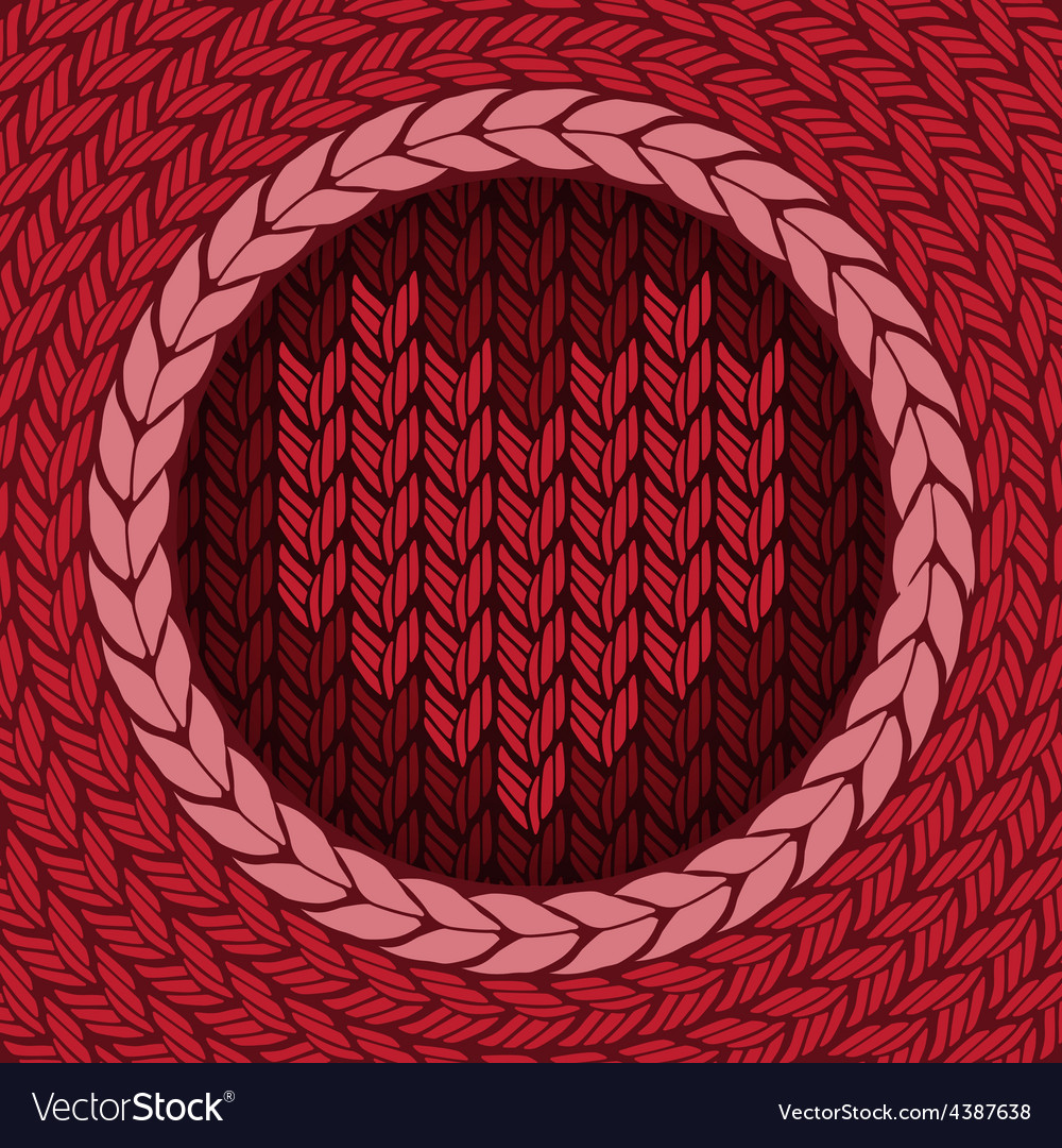 Cozy Knit Texture Background
