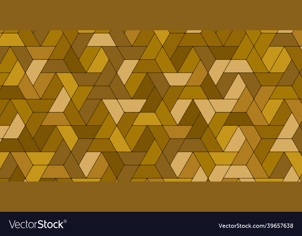 Geometric pattern with polygonal shape vector image Geometric pattern with polygonal shape