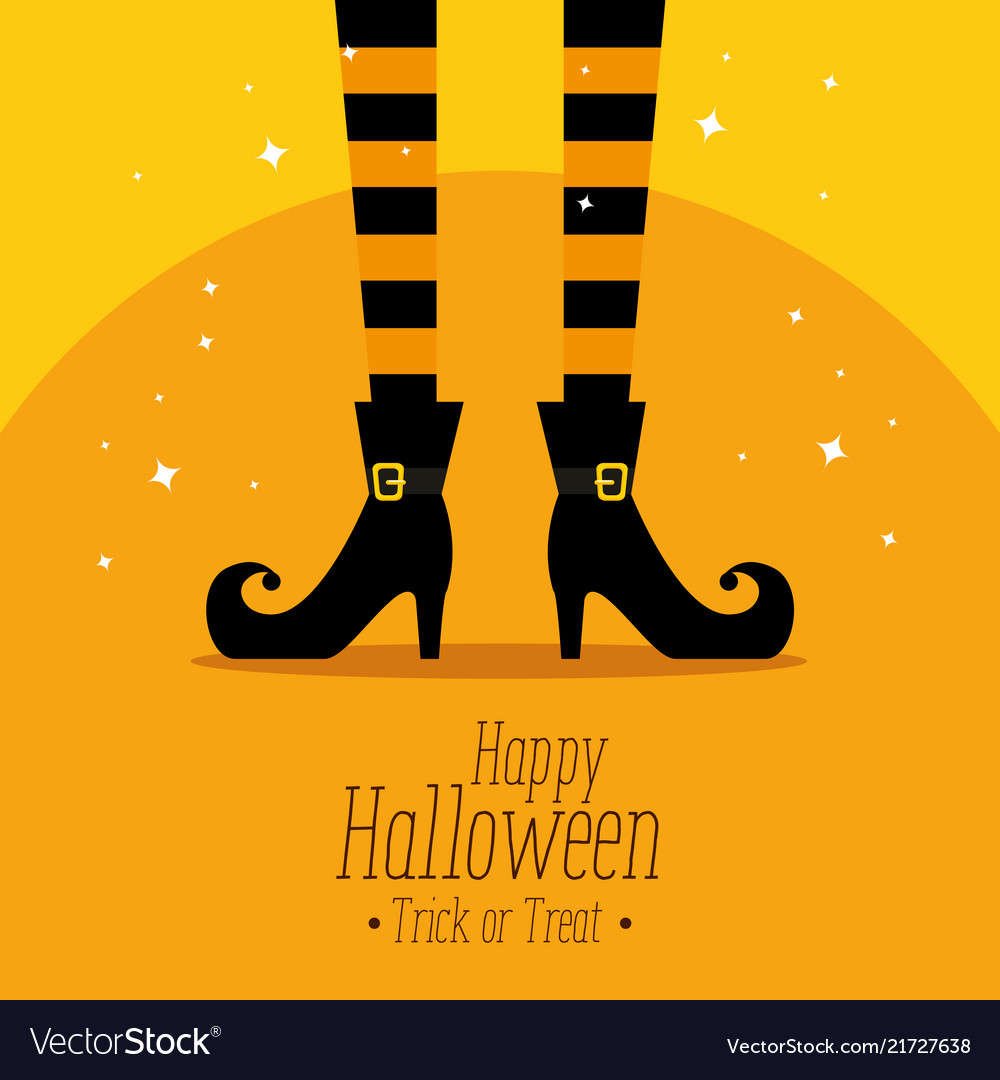 Monster Halloween Feet Vector Images 36