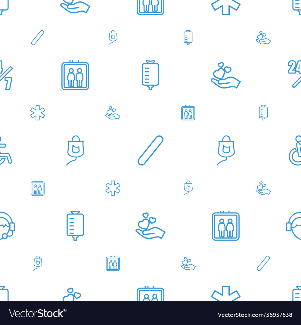Help icons pattern seamless white background
