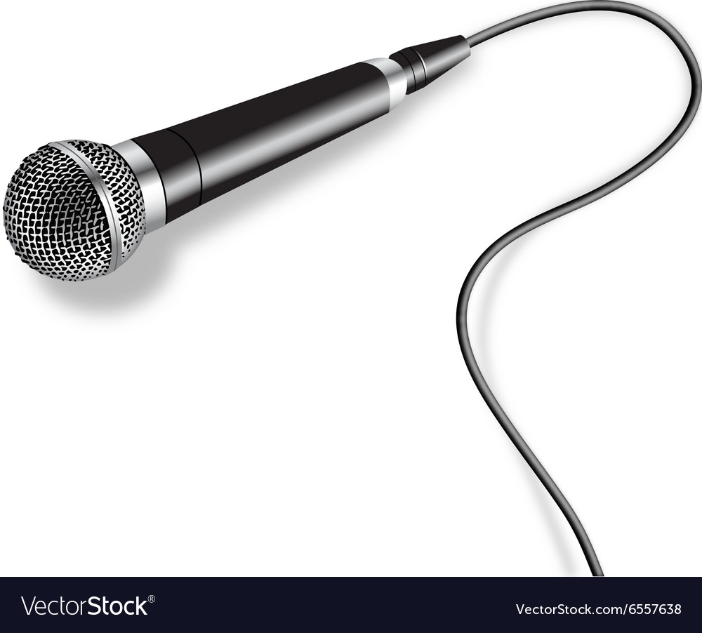 Microphone Royalty Free Vector Image - Vectorstock