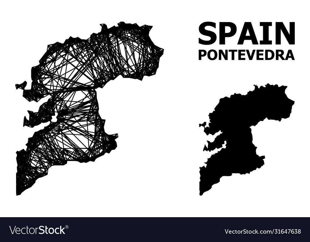 Net map pontevedra province