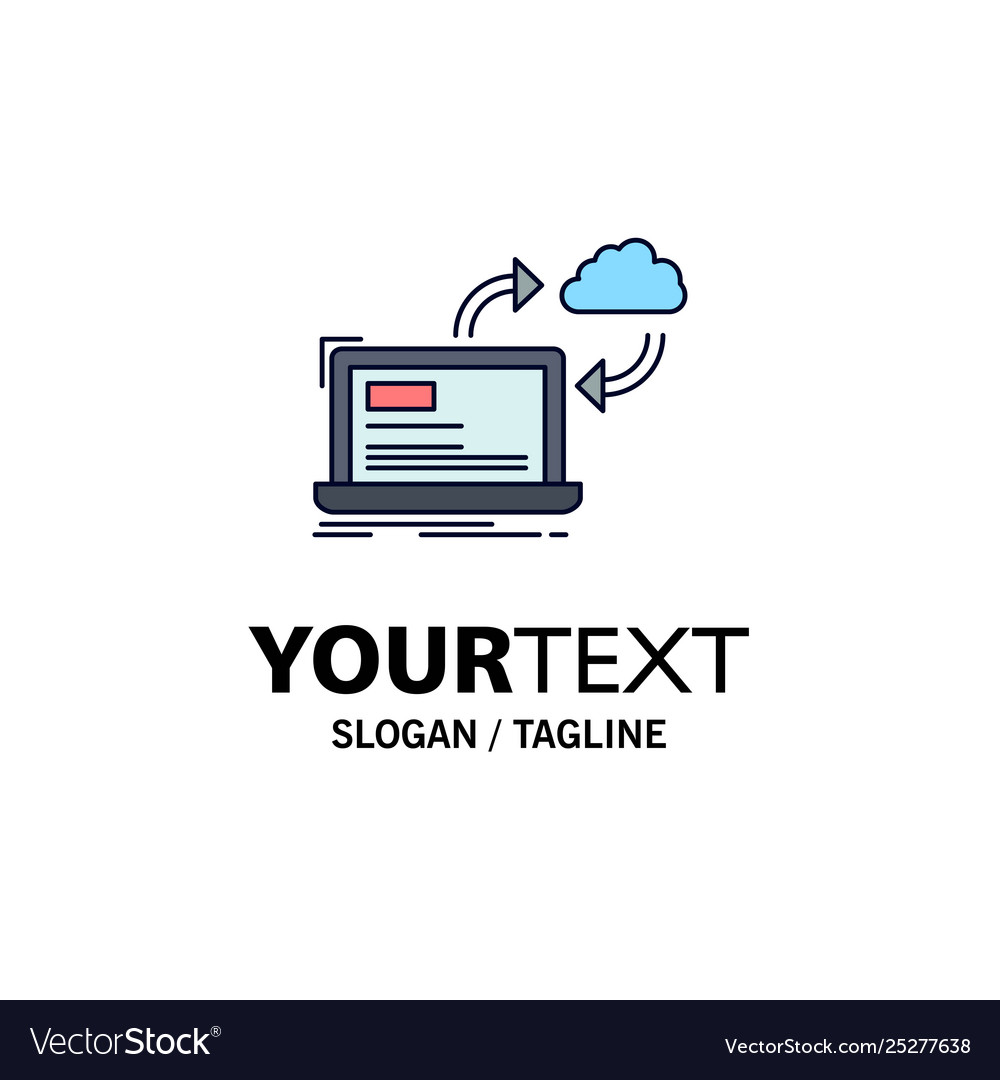 Sync processing data dashboard arrows flat color vector image Sync processing data dashboard arrows flat color