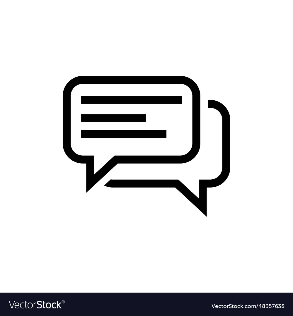 Talk bubble speech icon blank empty bubbles