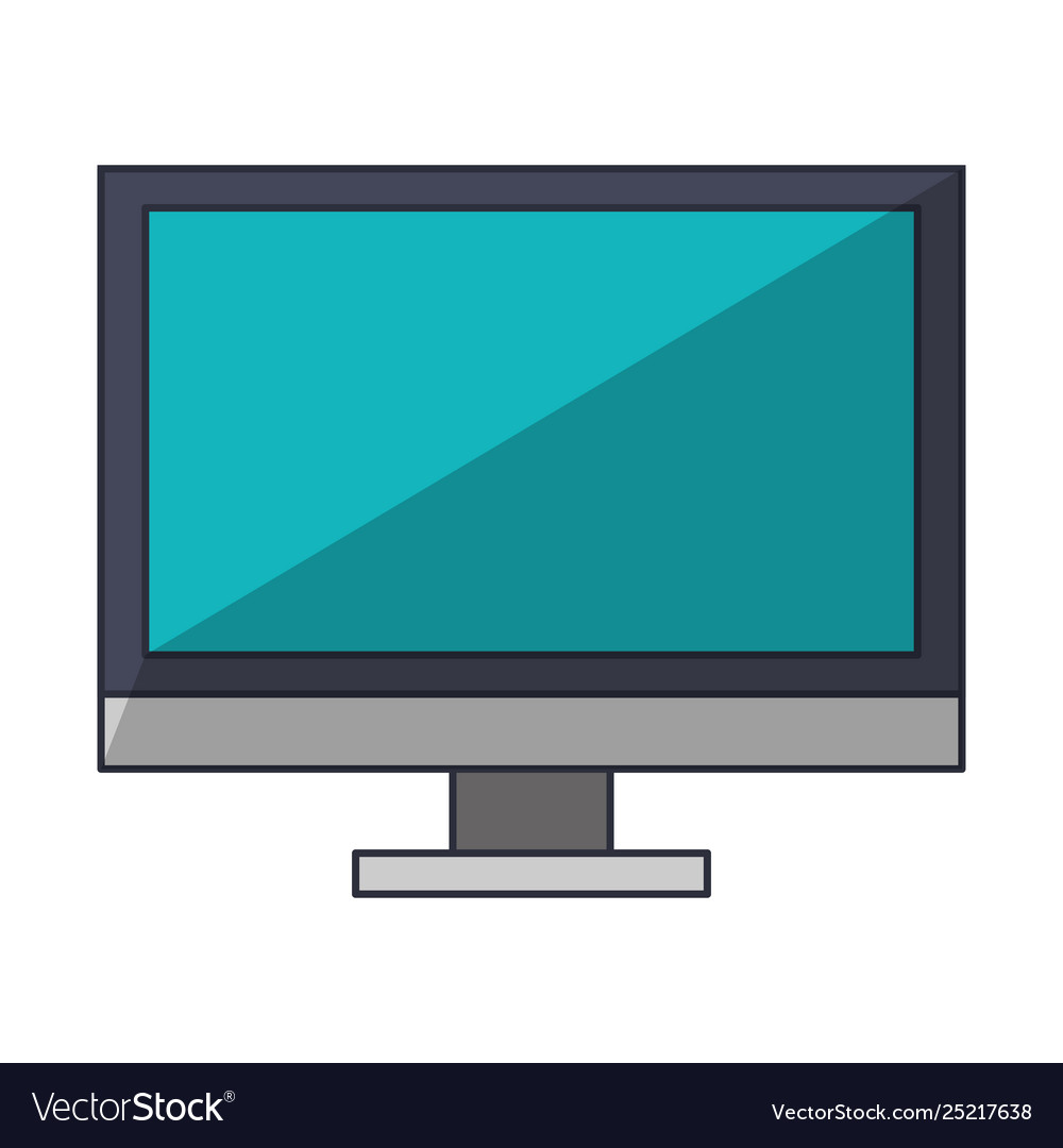 Technology device computer cartoon Vector Image Technology device computer cartoon