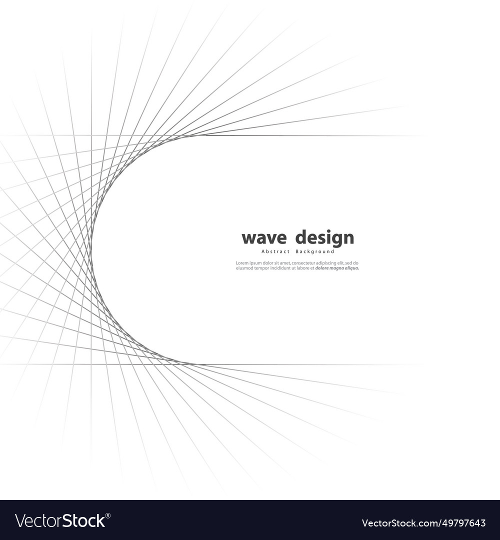Abstract circle background gradient retro line vector image Abstract circle background gradient retro line
