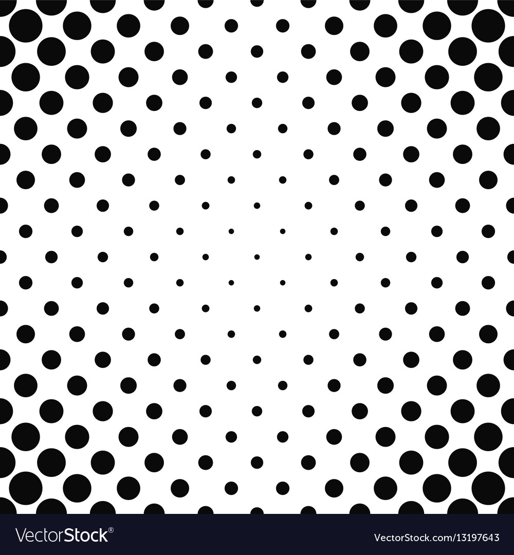 Abstract monochrome dot pattern background