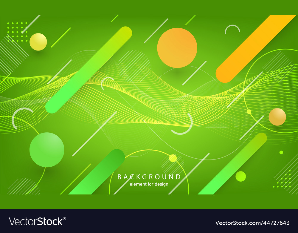 Abstract wave background element for design vector image Abstract wave background element for design